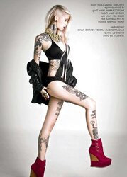 Sara Fabel for me the greatest tat model
