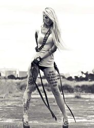 Sara Fabel for me the greatest tat model