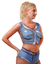 Naturist Images I enjoy 27 Bod painting