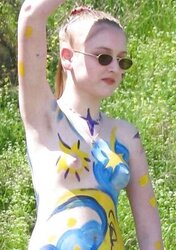 Naturist Images I enjoy 27 Bod painting