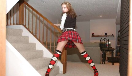 Magnificent schoolgirl