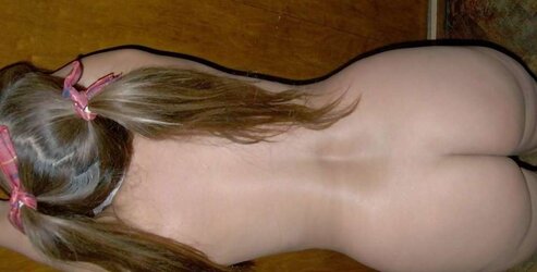 Teenager ponytails FLESHY