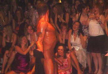 Women checking strangers hard-ons