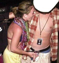 Women checking strangers hard-ons