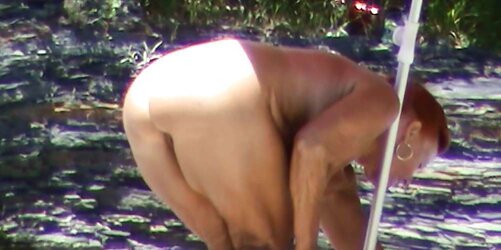 Bare beach,granny arse,suggy mounds,extraordinary super-sexy