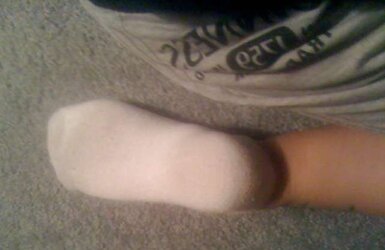 My ex soles cunt and white ankle socks