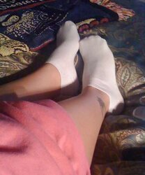 My ex soles cunt and white ankle socks