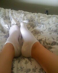 My ex soles cunt and white ankle socks