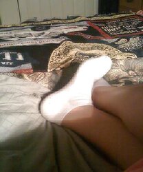 My ex soles cunt and white ankle socks