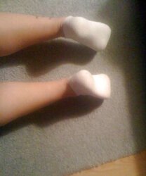 My ex soles cunt and white ankle socks