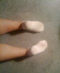 My ex soles cunt and white ankle socks