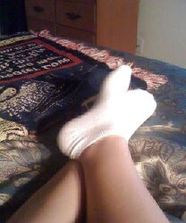 My ex soles cunt and white ankle socks