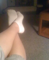 My ex soles cunt and white ankle socks