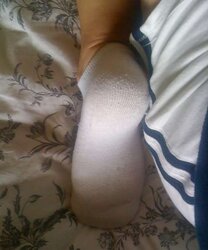 My ex soles cunt and white ankle socks