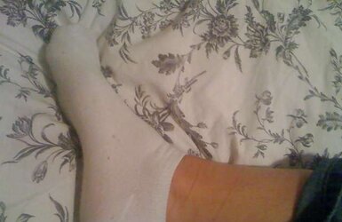 My ex soles cunt and white ankle socks