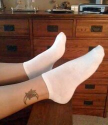My ex soles cunt and white ankle socks