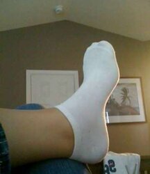 My ex soles cunt and white ankle socks