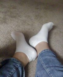 My ex soles cunt and white ankle socks