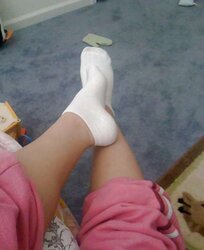 My ex soles cunt and white ankle socks