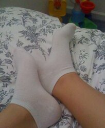 My ex soles cunt and white ankle socks