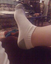 My ex soles cunt and white ankle socks
