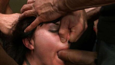 Cruel BONDAGE & DISCIPLINE Double Penetration Group Sex! Ft. Vivienne Del Rio - By: FTW