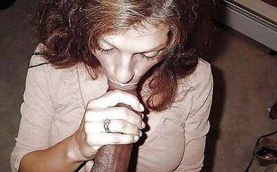 Wedding Ring Swingers #156: Gargling a BIG BLACK COCK