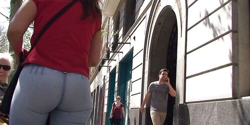 Arses on the street