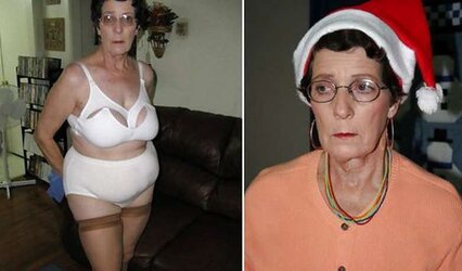 Clad Unclothed! Granny mature!