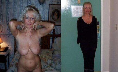 Clad Unclothed! Granny mature!