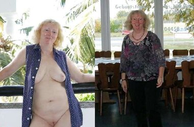 Clad Unclothed! Granny mature!