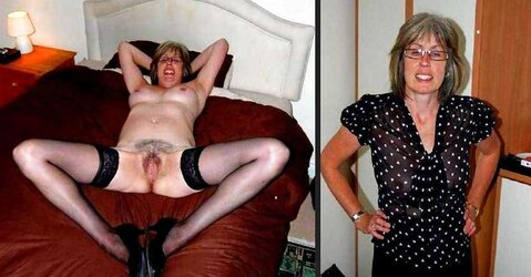 Clad Unclothed! Granny mature!