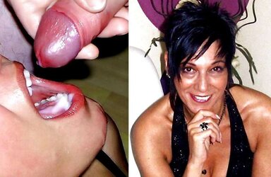 Jaw-Dropping clothed disrobed mummy before after and Domination & submission