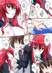 Scarlet Princess I enjoy Rias! (High School DxD)