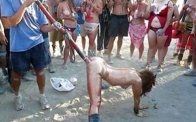 DOMINATION & SUBMISSION outdoor, Marionette outdoor, Sklavin draussen