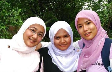 Hijab Asian Indo Ladies III