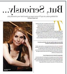ELIZABETH MITCHELL -- Magazine Scans