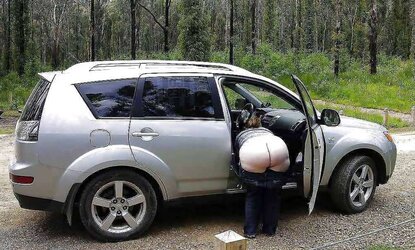 In enjoy with yam-sized butt
