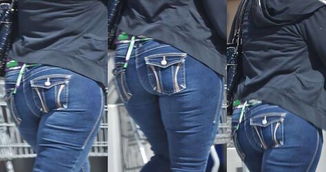 Chubby Women in Public - Collages