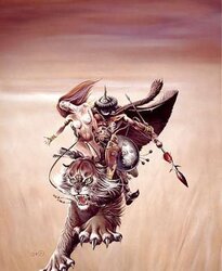 Gorean Coat Art: Chris Achilleos