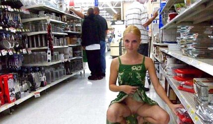 TRULY RED-HOT FEMMES IN PUBLIC
