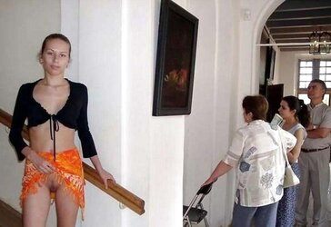 TRULY RED-HOT FEMMES IN PUBLIC