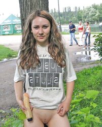 TRULY RED-HOT FEMMES IN PUBLIC