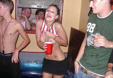 TRULY RED-HOT FEMMES IN PUBLIC
