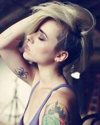 Damsel figures tatted