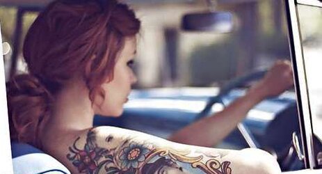 Damsel figures tatted