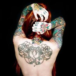 Damsel figures tatted