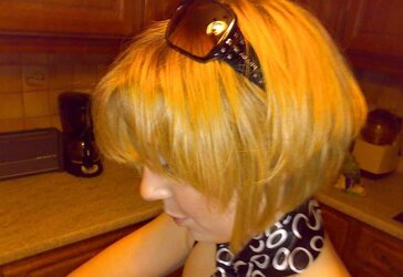 Jizz and tribute for this real french blondie mega-bitch teenager!