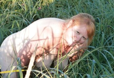 In the tall grass