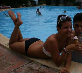 My facebook buddies in bathing suit ( teenager bitches )